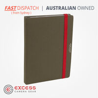 Kindle Folio Case Green & Red Hardback Acme Made