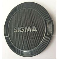 Sigma 55mm Front Lens Cap Snap on type all Black
