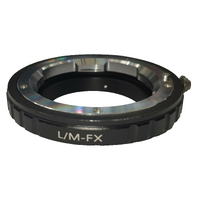 L/M-FX Lens Adapter Ring for Leica LM Lens to Fujifilm FX Cameras